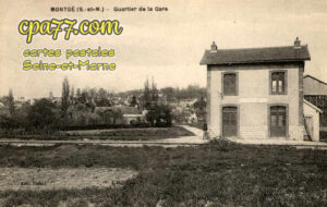 Montgé En Goële (Seine-et-Marne) - Quartier de la Gare