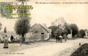 Montgé En Goële (Seine-et-Marne) - Le Carrefour de la Tour Eiffel