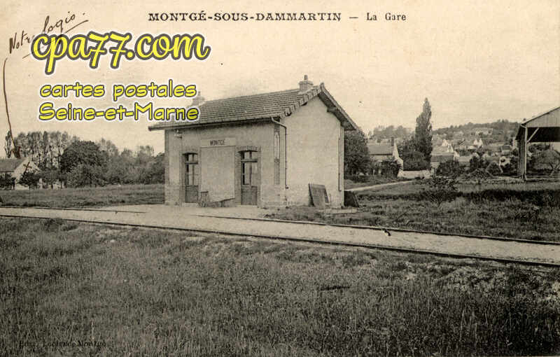 Montgé En Goële (Seine-et-Marne) - La Gare