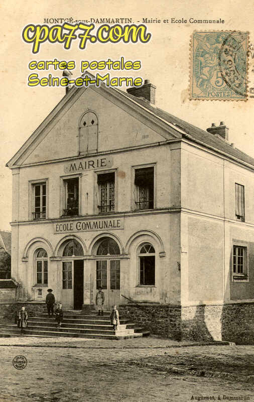 Montgé En Goële (Seine-et-Marne) - Mairie et Ecole Communale