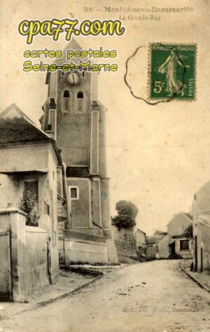 Montgé En Goële (Seine-et-Marne) - La Grande-Rue