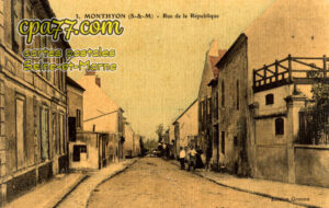 Monthyon (Seine-et-Marne) - Rue de la République