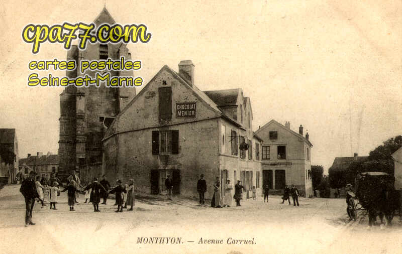 Monthyon (Seine-et-Marne) - Avenue Carruel
