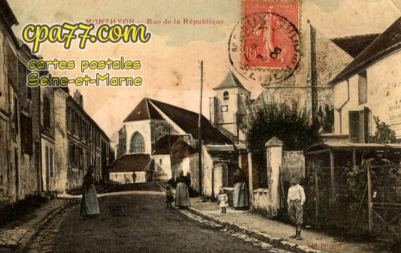 Monthyon (Seine-et-Marne) - Rue de la République