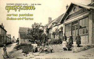 Montigny Lencoup (Seine-et-Marne) - Café du Cèdre