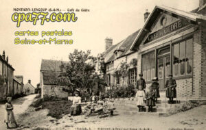 Montigny Lencoup (Seine-et-Marne) - Café du Cèdre