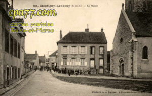 Montigny Lencoup (Seine-et-Marne) - La Mairie