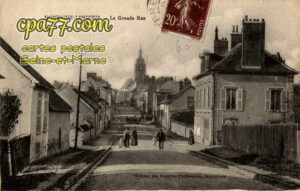 Montigny Lencoup (Seine-et-Marne) - La Grande Rue