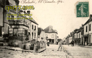 Montigny Lencoup (Seine-et-Marne) - Place de la Fontaine Trudaine