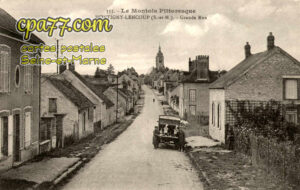 Montigny Lencoup (Seine-et-Marne) - Le Montois Pittoresque – Grande Rue