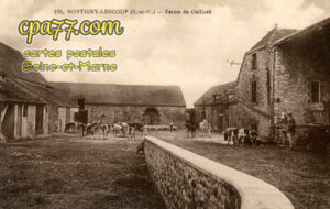Montigny Lencoup (Seine-et-Marne) - Ferme de Guillard