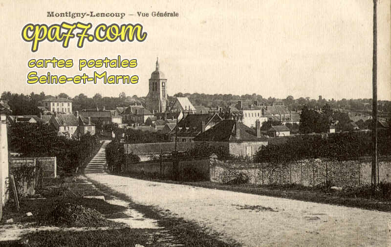 Montigny Lencoup (Seine-et-Marne) - Vue générale