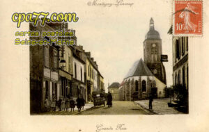 Montigny Lencoup (Seine-et-Marne) - Grande Rue