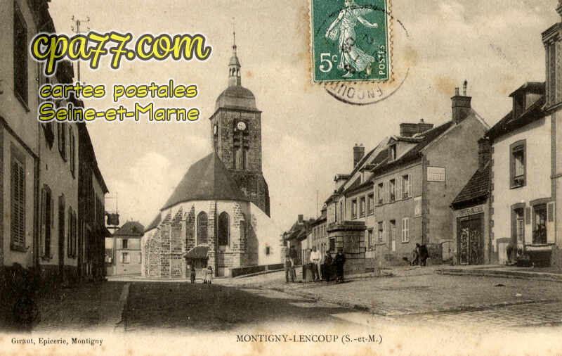 Montigny Lencoup (Seine-et-Marne) - Montigny -Lencoup