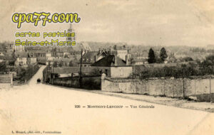 Montigny Lencoup (Seine-et-Marne) - Vue générale