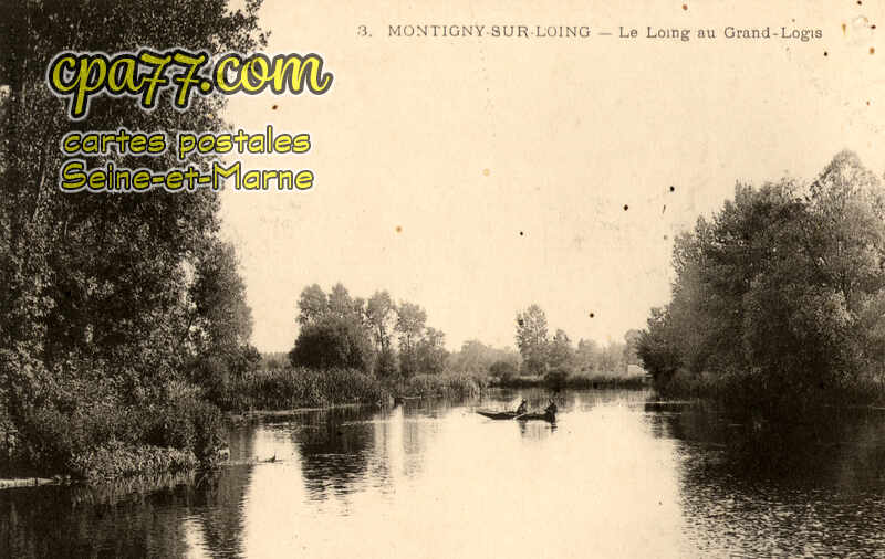 Montigny Sur Loing (Seine-et-Marne) - Le Loing au Grand-Logis