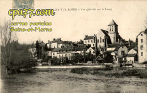 Montigny Sur Loing (Seine-et-Marne) - Vue générale sur le Loing