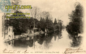 Montigny Sur Loing (Seine-et-Marne) - Le Loing (Vue Aval)