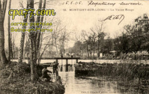 Montigny Sur Loing (Seine-et-Marne) - La Vanne Rouge