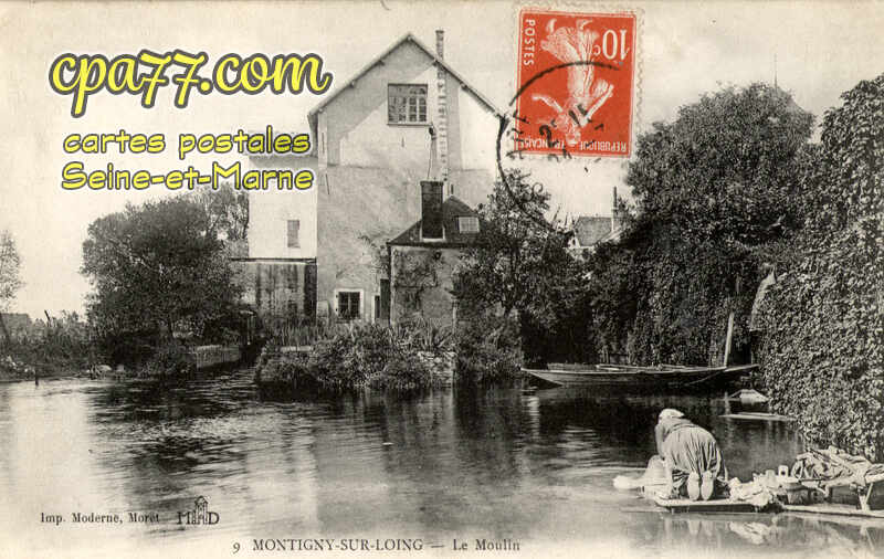 Montigny Sur Loing (Seine-et-Marne) - Le Moulin
