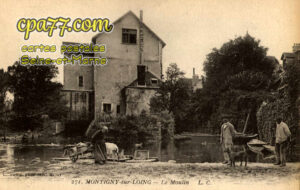 Montigny Sur Loing (Seine-et-Marne) - Le Moulin