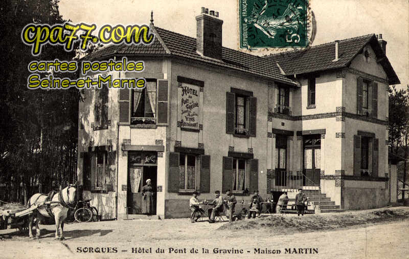 Montigny Sur Loing (Seine-et-Marne) - Hôtel du pont de la Gravine à Sorques