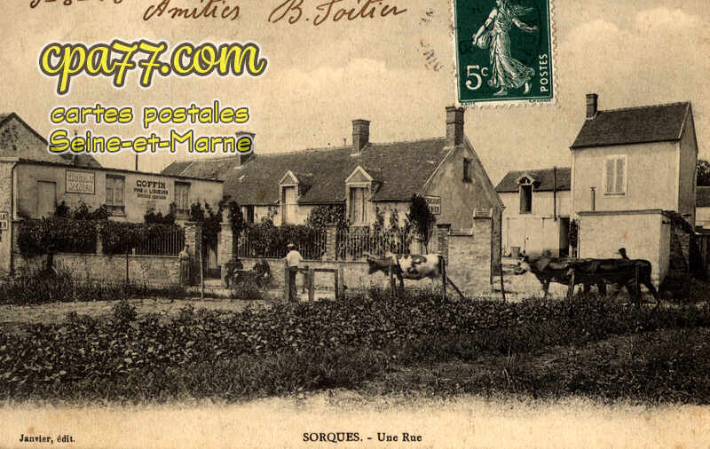 Montigny Sur Loing (Seine-et-Marne) - Une Rue de Sorques