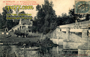 Montigny Sur Loing (Seine-et-Marne) - Sorques – Maison forestière et Pont de la Gravine