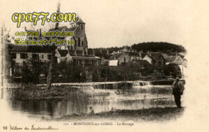 Montigny Sur Loing (Seine-et-Marne) - Le Barrage