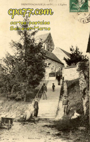 Montmachoux (Seine-et-Marne) - L&rsquo;Eglise