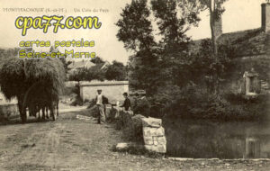 Montmachoux (Seine-et-Marne) - Un coin du pays – La Mare