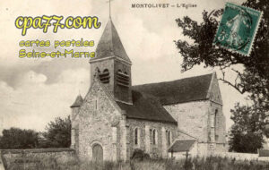 Montolivet (Seine-et-Marne) - L&rsquo;Eglise