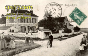 Montolivet (Seine-et-Marne) - Ecole et Mairie