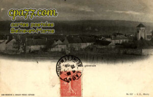 Montry (Seine-et-Marne) - La Place de la Mairie et L&rsquo;Eglise