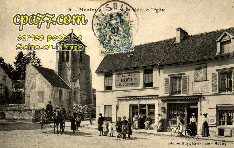 Montry (Seine-et-Marne) - Le Restaurant LIENARD