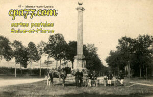 Moret Sur Loing (Seine-et-Marne) - La Colonne – Route de Montereau