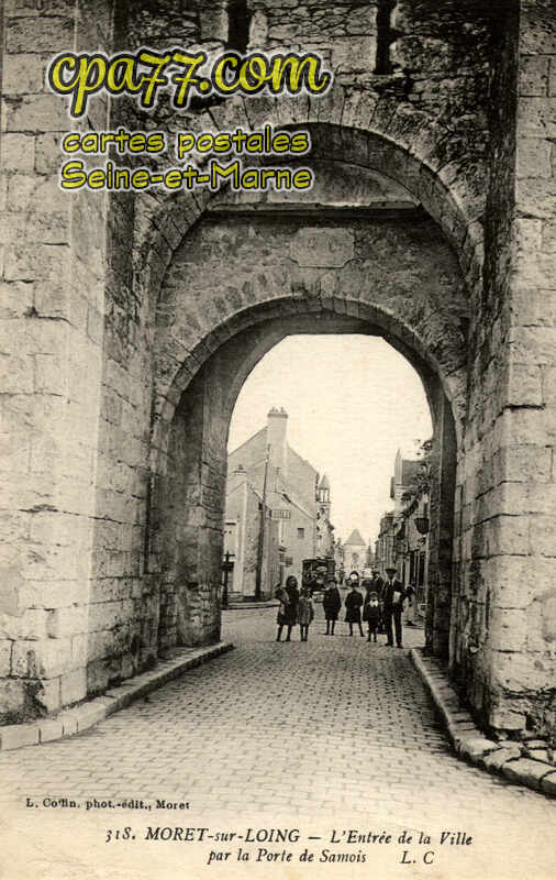 Moret Sur Loing (Seine-et-Marne) - L&rsquo;Entrée de la Ville