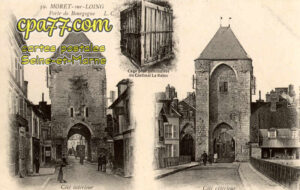 Moret Sur Loing (Seine-et-Marne) - Porte de Bourgogne