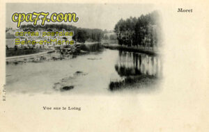 Moret Sur Loing (Seine-et-Marne) - Vue sur le Loing