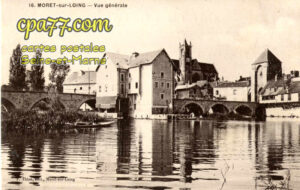 Moret Sur Loing (Seine-et-Marne) - Vue générale
