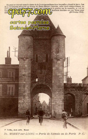 Moret Sur Loing (Seine-et-Marne) - Porte de Samois ou de Paris