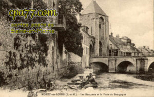 Moret Sur Loing (Seine-et-Marne) - Les Remparts et la Porte de Bourgogne
