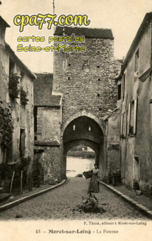 Moret Sur Loing (Seine-et-Marne) - La Poterne