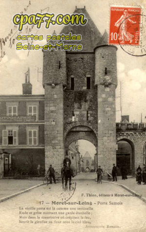 Moret Sur Loing (Seine-et-Marne) - Porte Samois