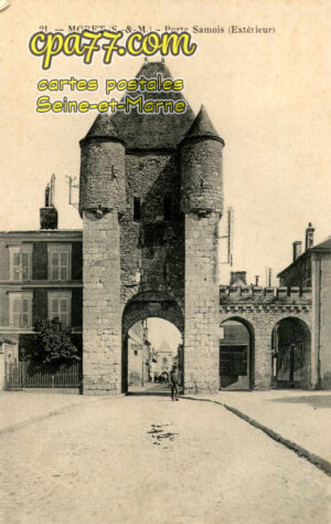 Moret Sur Loing (Seine-et-Marne) - Porte Samois (Extérieur)