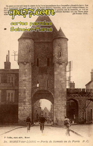 Moret Sur Loing (Seine-et-Marne) - Porte de Samois ou de Paris