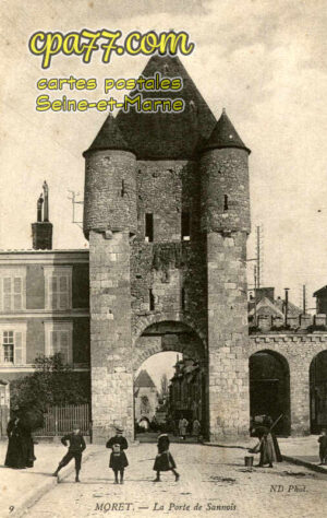 Moret Sur Loing (Seine-et-Marne) - La Porte de Samois