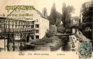 Moret Sur Loing (Seine-et-Marne) - Le Moulin