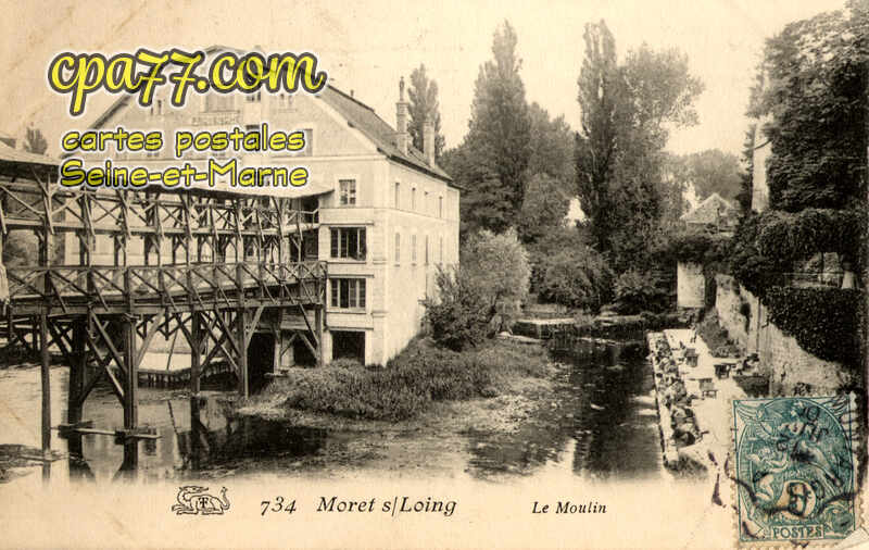 Moret Sur Loing (Seine-et-Marne) - Le Moulin