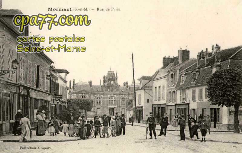 Mormant (Seine-et-Marne) - Rue de Paris